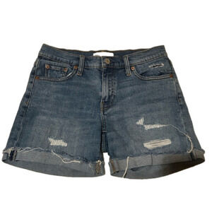 Gap 1969 Cut Off medium blue shade Jeans Shorts 25 Reg